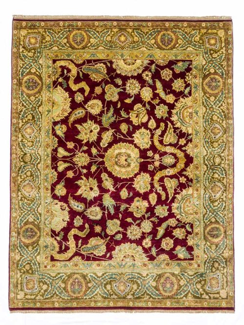 Carpet OC-1044 - Red / Gold, 8x10